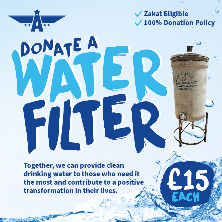Water Filtration Units Poster - Ramadan 2024 SQUARE